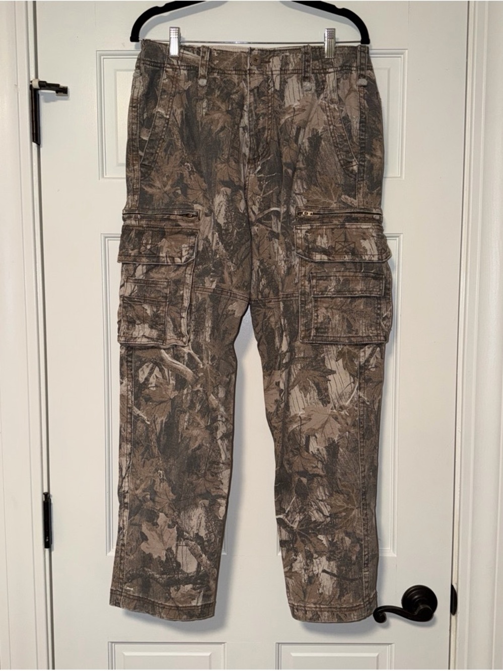 Hollister camo cargo pants